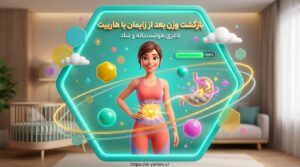 بازگشت وزن بعد از زایمان با هاربیت