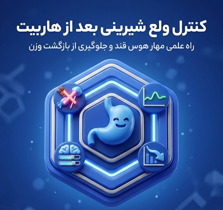 کنترل ولع شیرینی بعد از هاربیت