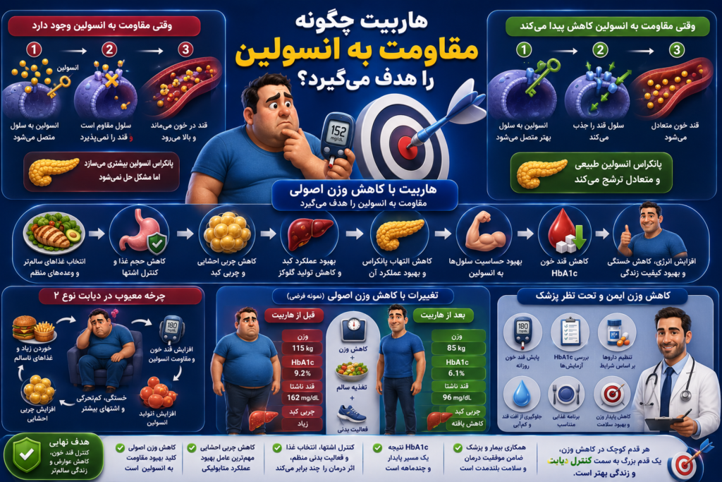 هاربیت در بیماران دیابتی