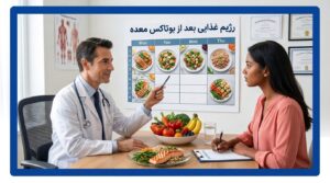 رژیم غذایی بعد از بوتاکس معده