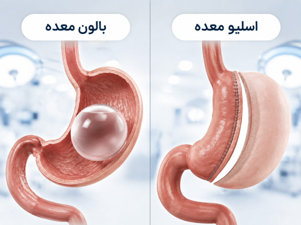 بالون معده یا اسلیو؟ کدام برای لاغری بهتر است؟