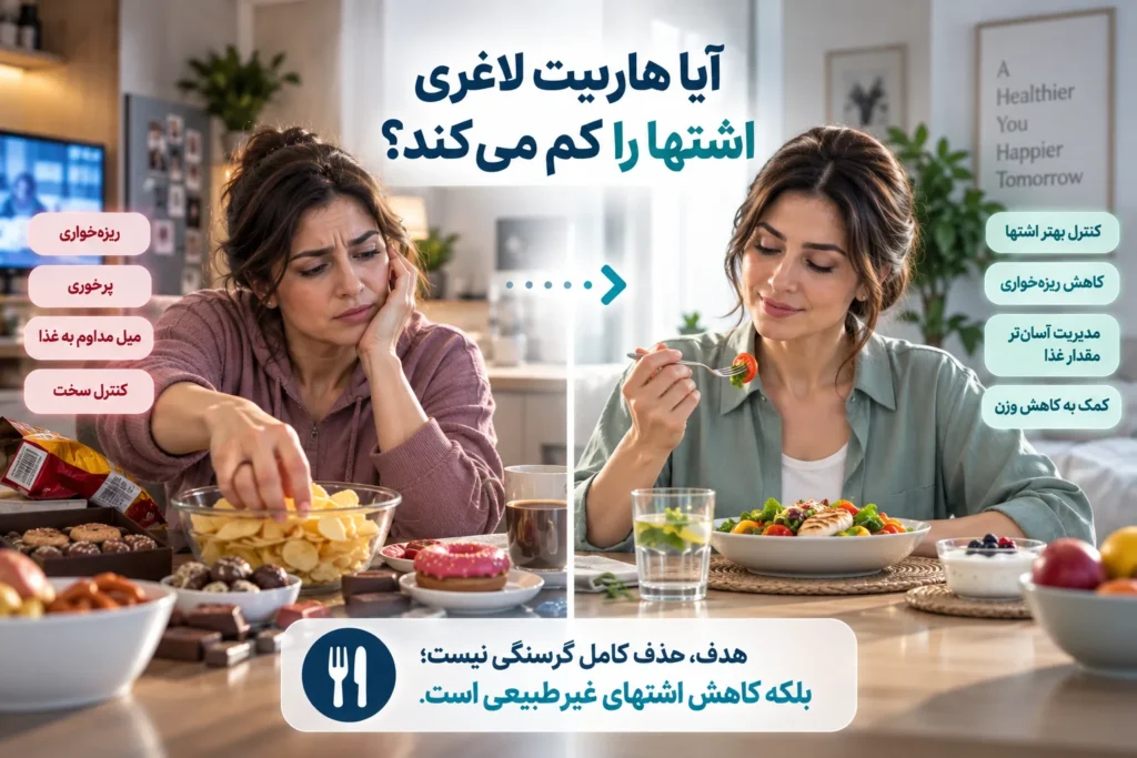 گرسنگی بعد از هاربیت؛ 5 نکته مهم درباره اشتها