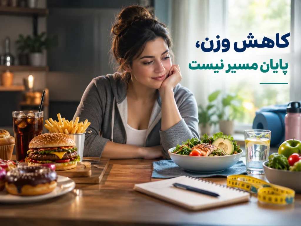 بعد از هاربیت لاغری رژیم لازم است؟
