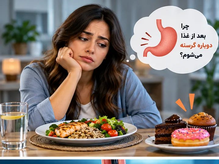 چرا بعد از غذا باز هم گرسنه‌ام؟ نقش هاربیت در کنترل اشتها